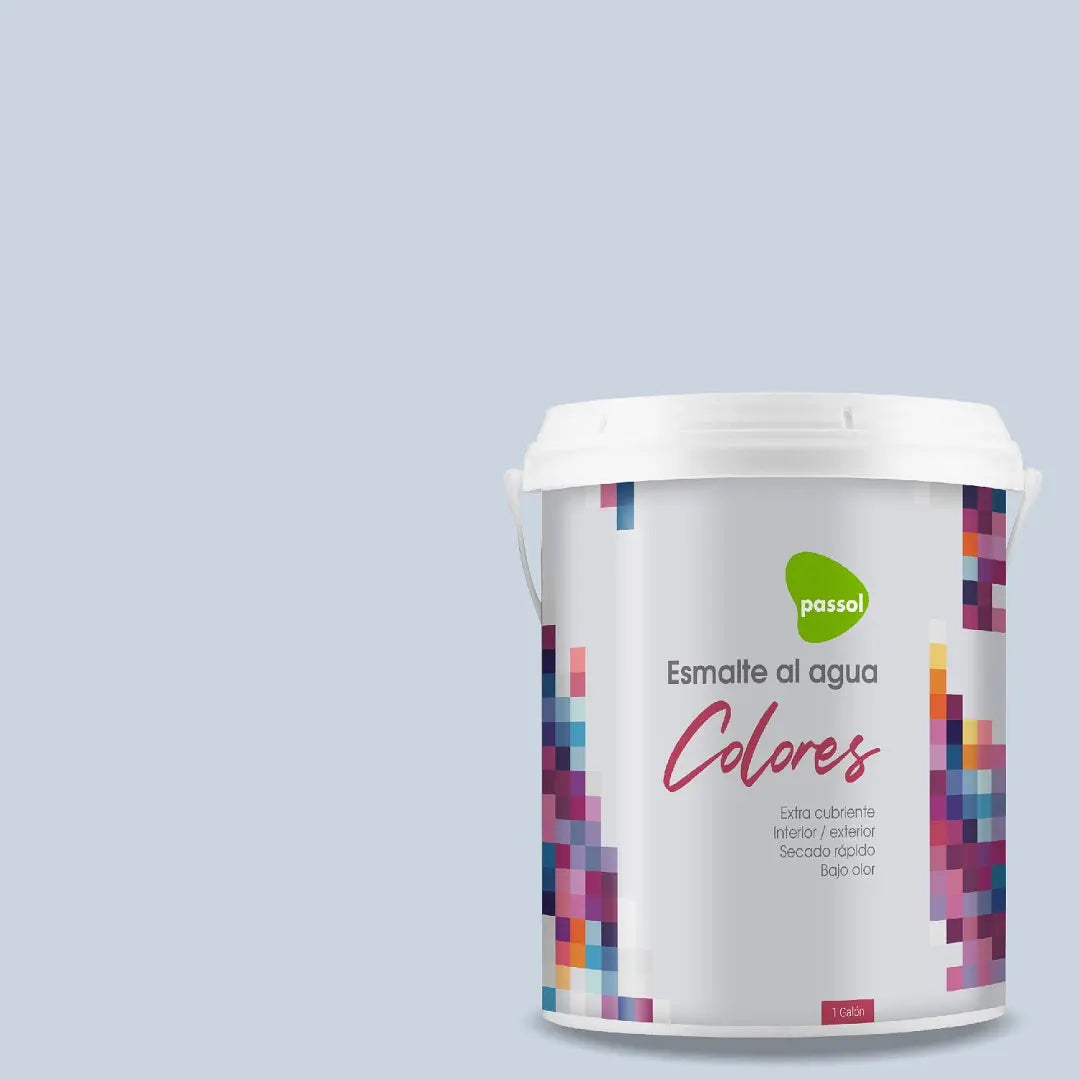 Esmalte al agua colores Aspen Blue PASSOL