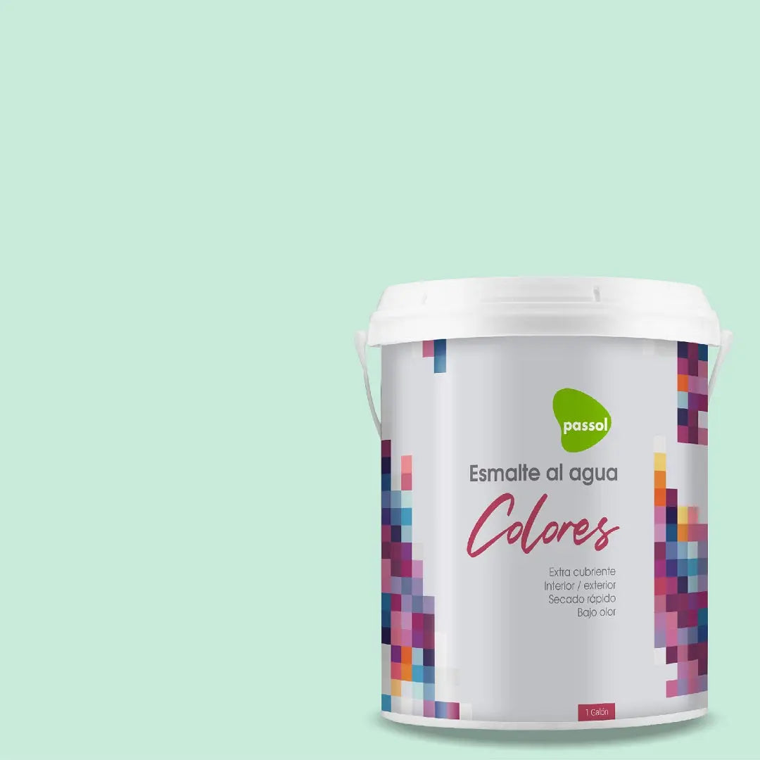 Esmalte al agua colores Spearmint PASSOL