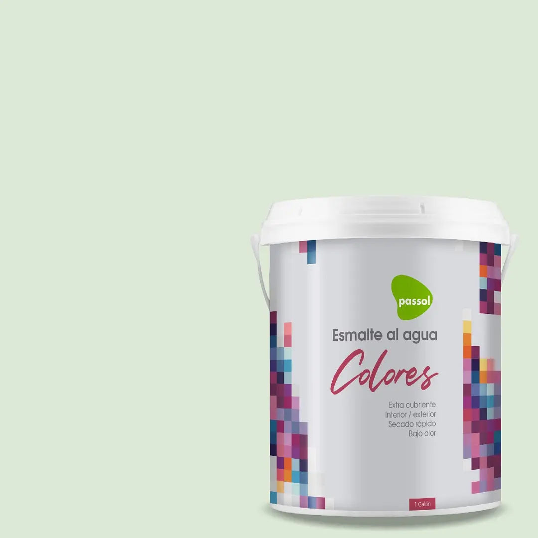 Esmalte al agua colores English Cucumber PASSOL