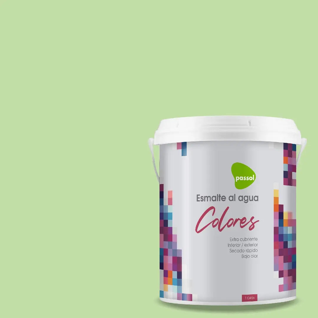 Esmalte al agua colores Lettuce PASSOL