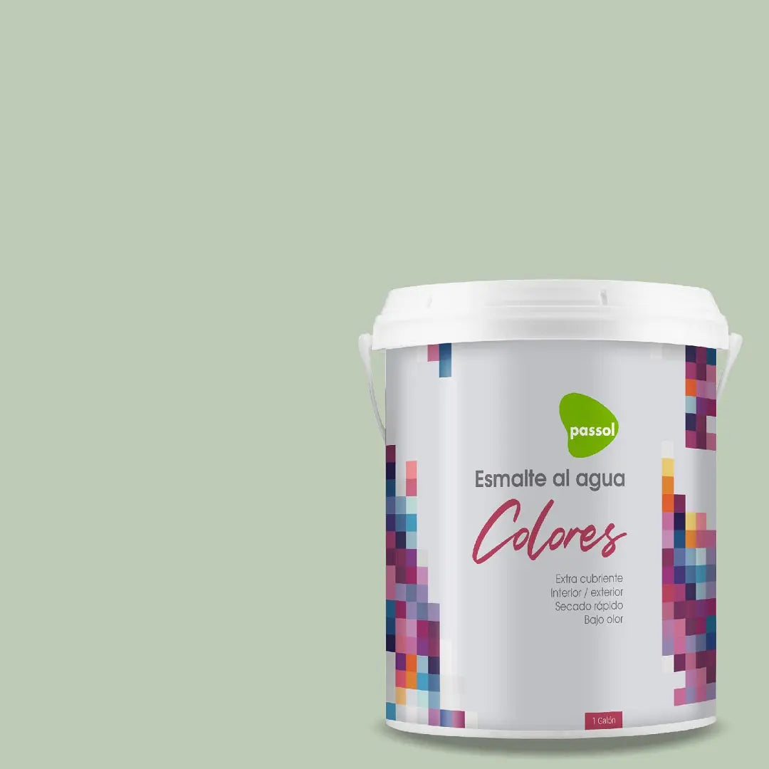 Esmalte al agua colores Green Lily PASSOL