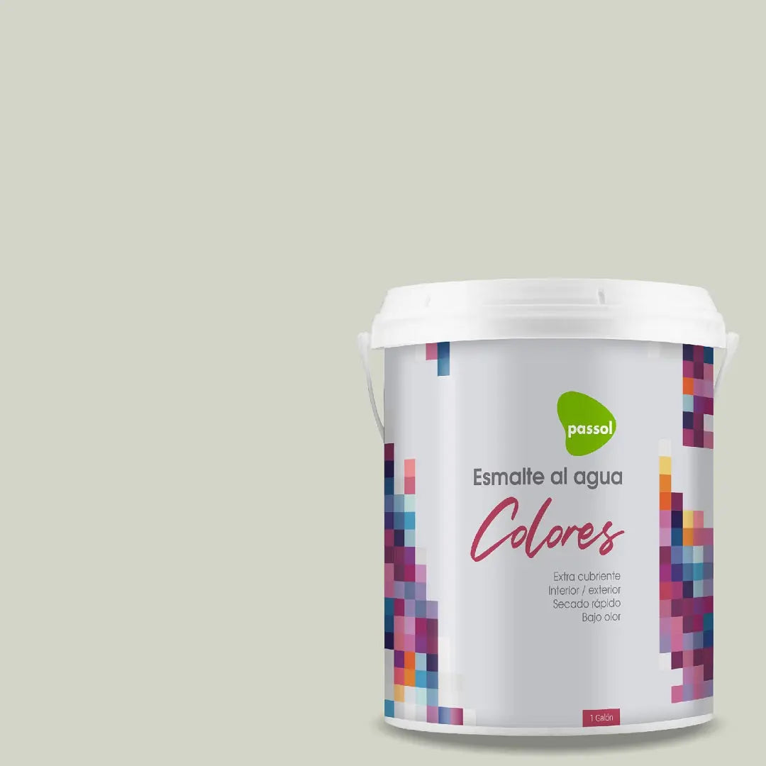 Esmalte al agua colores Tidal Foam PASSOL