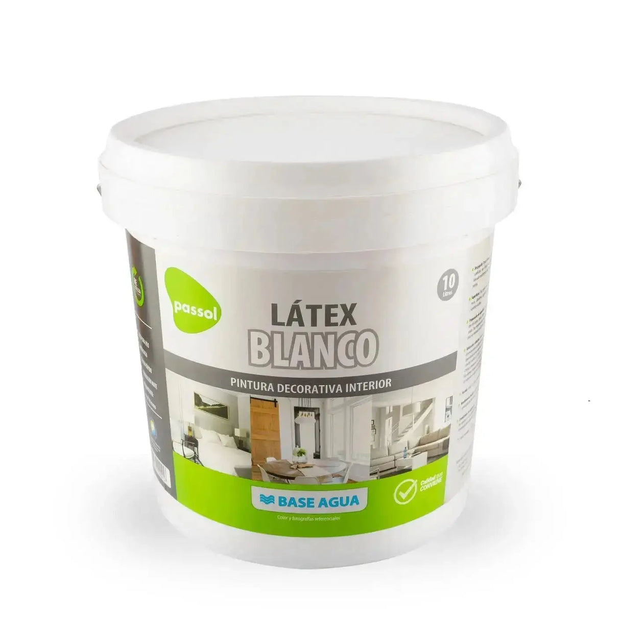 Látex Aplauso Balde 10lt ColoresDamascoBalde 10 ltsPassol