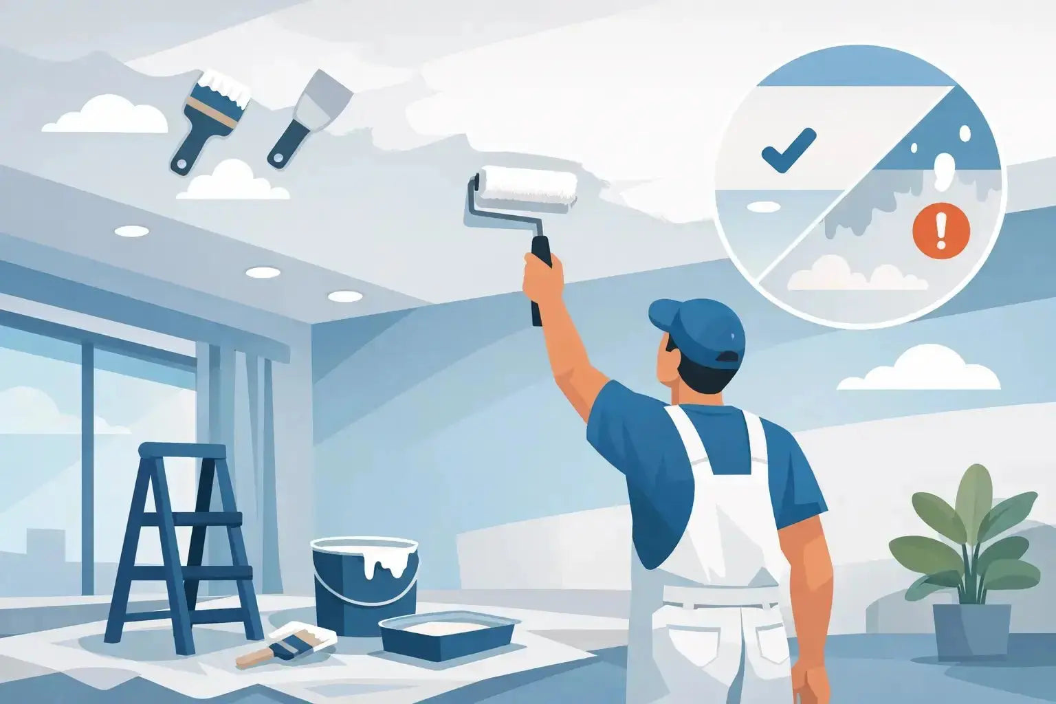 Guía pintura para cielo interior sin errores - Passol