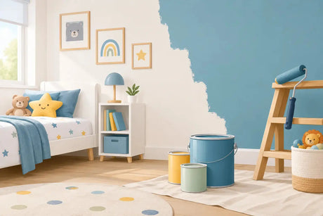 Qué pintura usar en pieza de niños