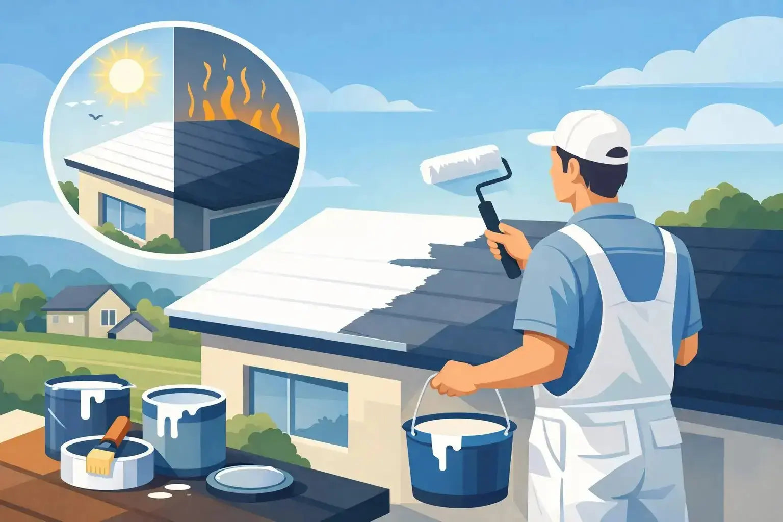 Pintura para techo exterior: cuál elegir - Passol