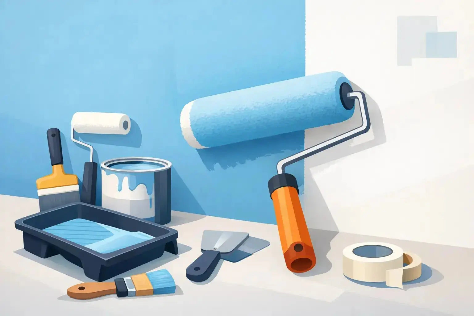 Mejores rodillos para pintar muros lisos - Passol