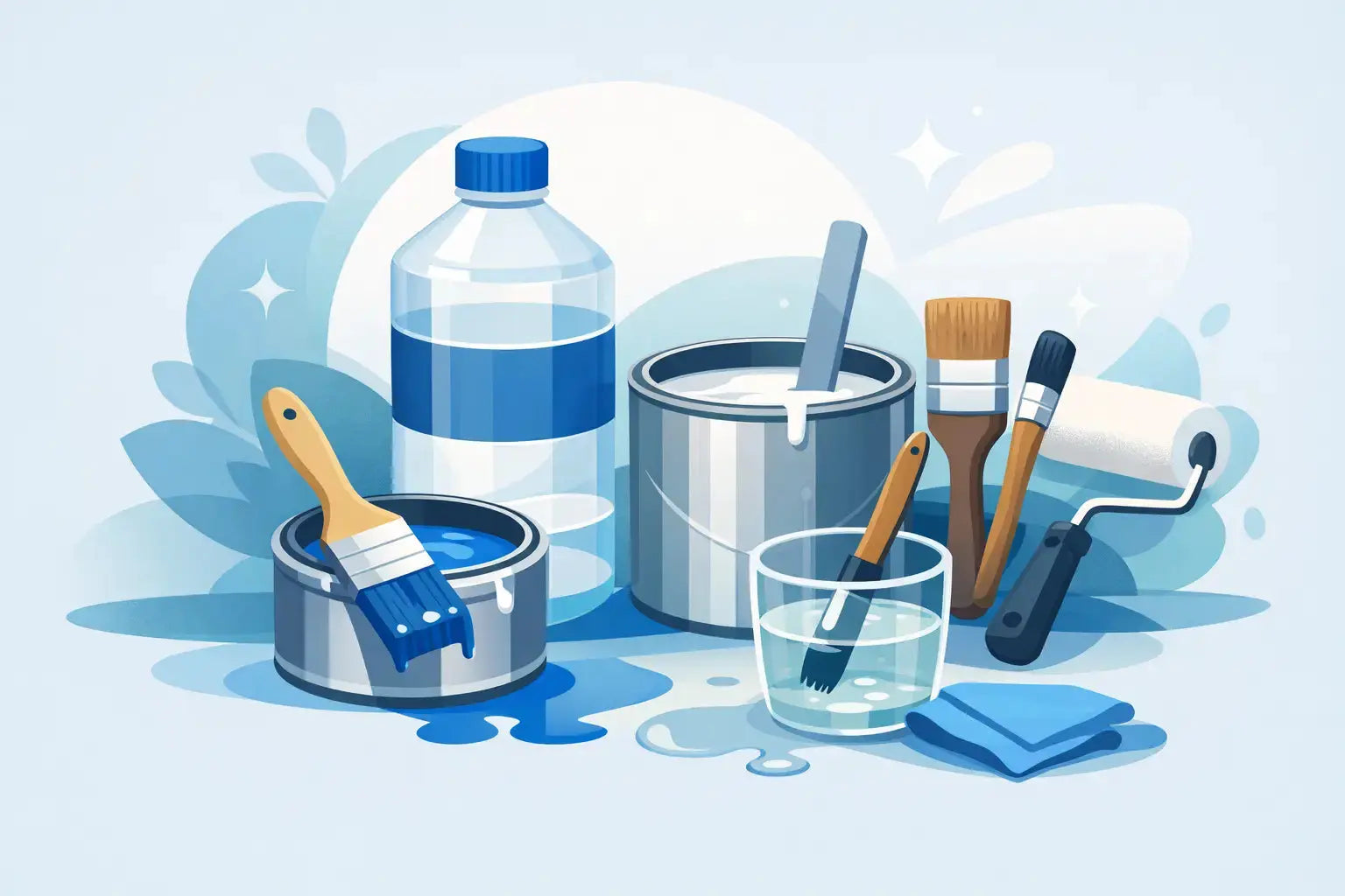 Aguarrás mineral para pintura bien usado