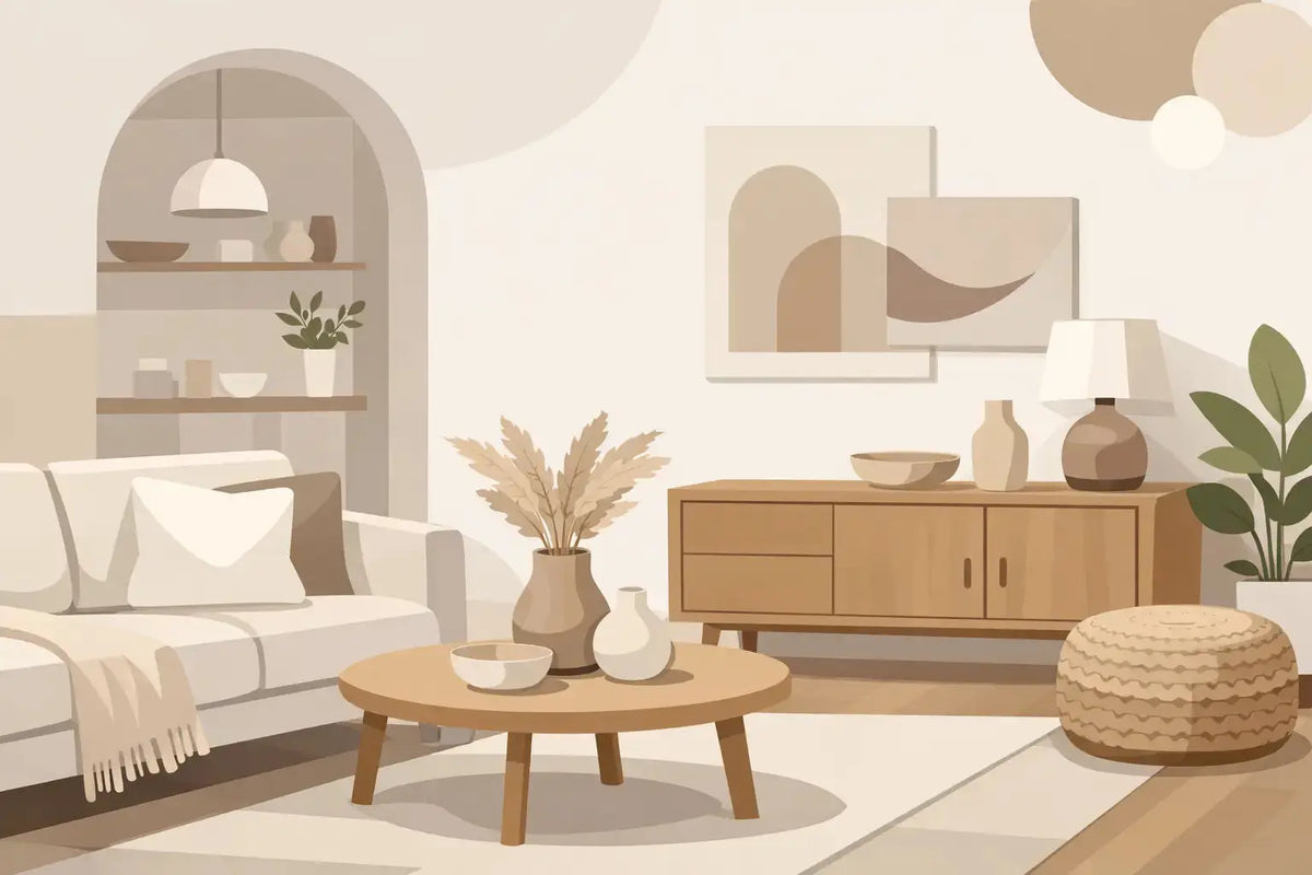 Tendencias de colores neutros para tu hogar