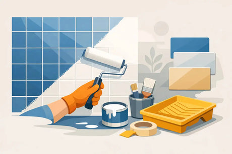 Guía para pintar azulejos sin gastar de más