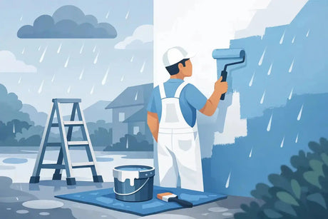 ¿Se puede pintar con lluvia ligera? - Passol