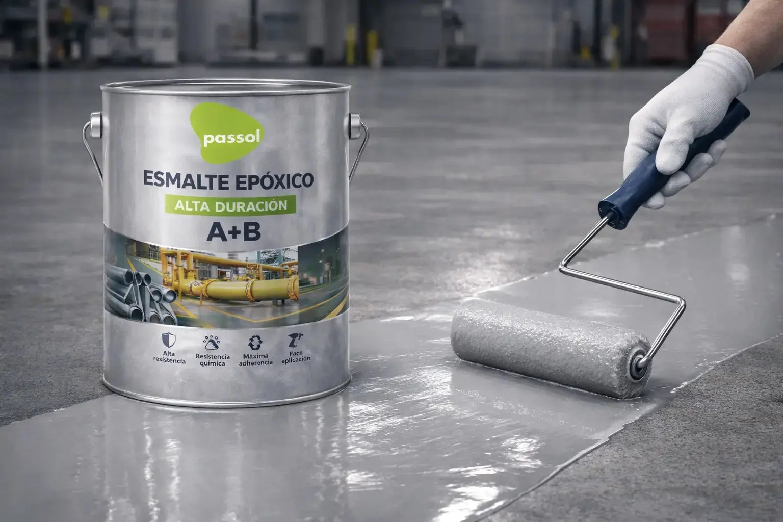 Esmalte Epoxico: La pintura que aguanta todo - Passol