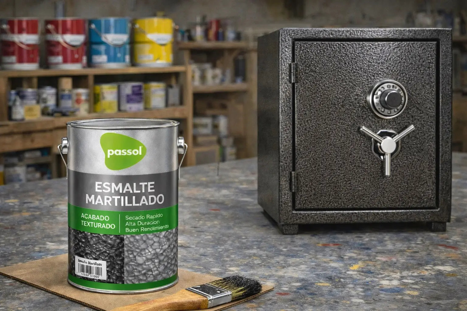 Pintura martillado: Look metal Premium y duradero