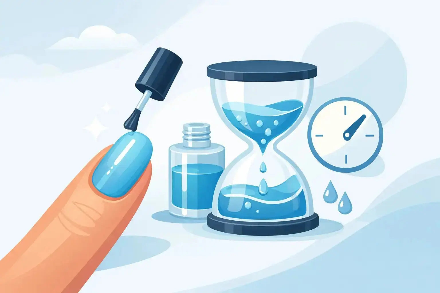 ¿Cuánto tarda en secar el esmalte al agua? - Passol