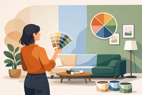 Cómo elegir color para living sin fallar