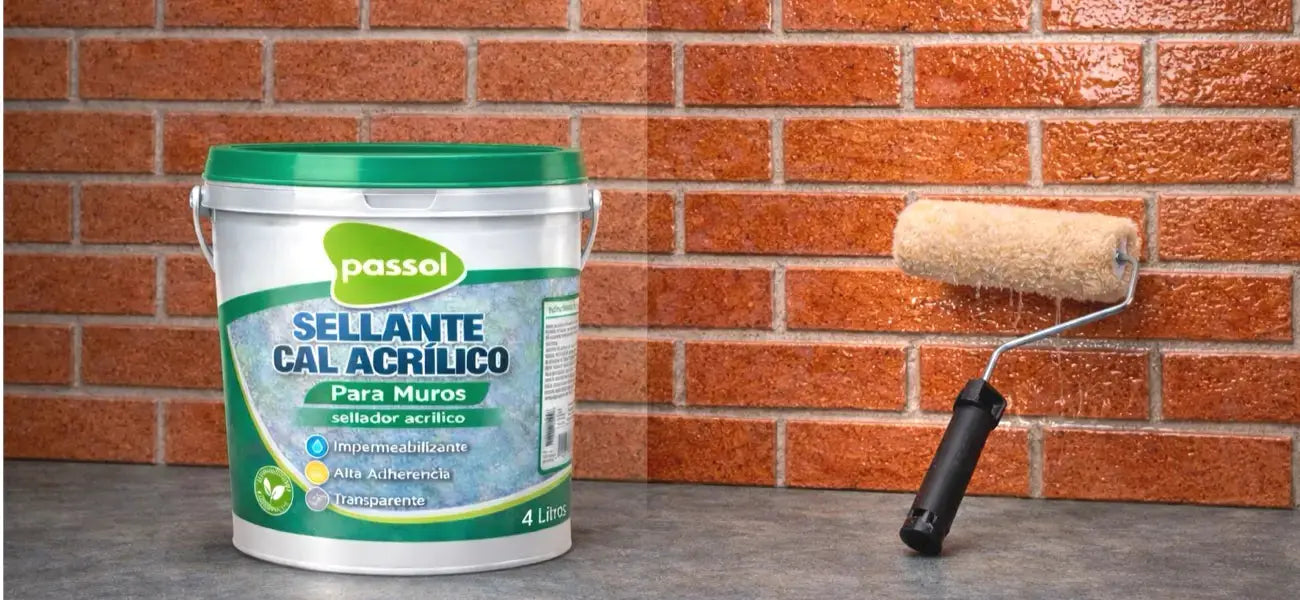 Sellador Cal para muros antes de pintar: cuándo sí - Passol