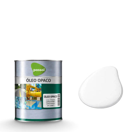 Oleo Opaco Profesional PassolBlanco1/4 de GalónPassol
