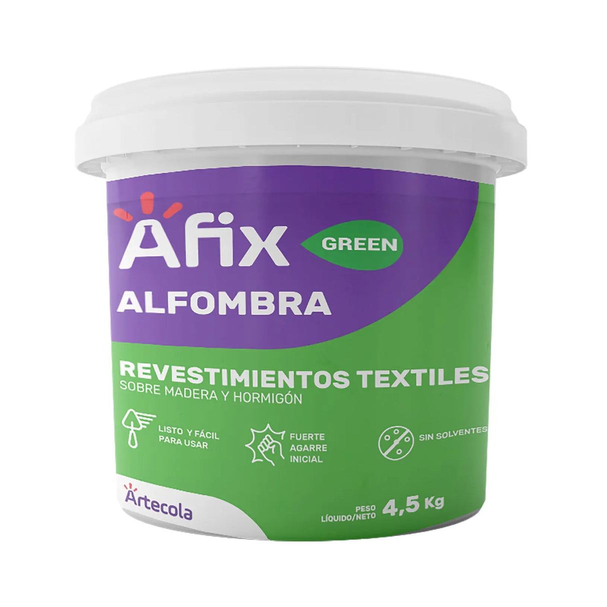 ADHESIVO PEGA ALFOMBRAS AFIXGalón 4.5kgPassol