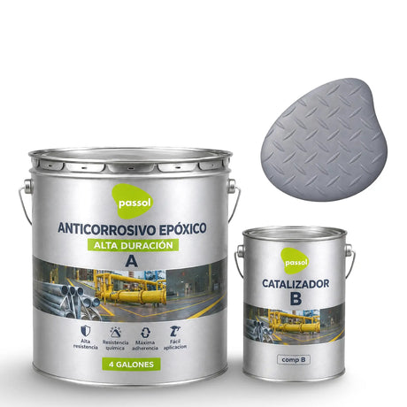 Anticorrosivo / Antióxido Epóxico Kit Passol Passol