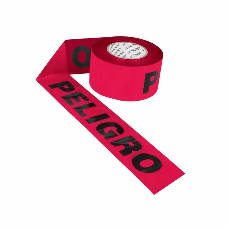 CINTA DE SEGURIDAD / PELIGRO ROJA 100MT PASSOL