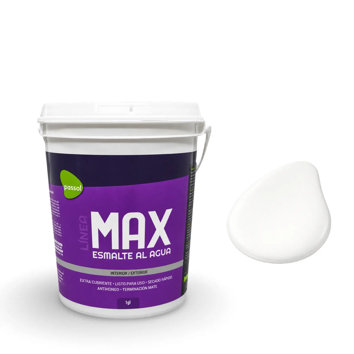 Esmalte al Agua Max Blanco Passol Passol
