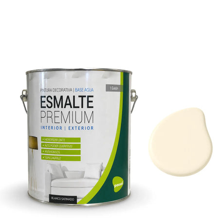 Esmalte al agua Satinado Premium Colores PASSOL