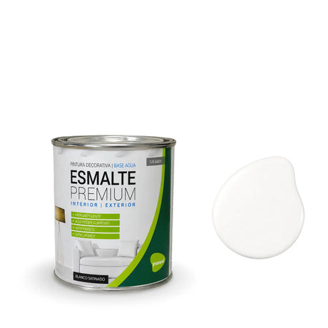 Esmalte al agua Satinado Premium Colores PASSOL