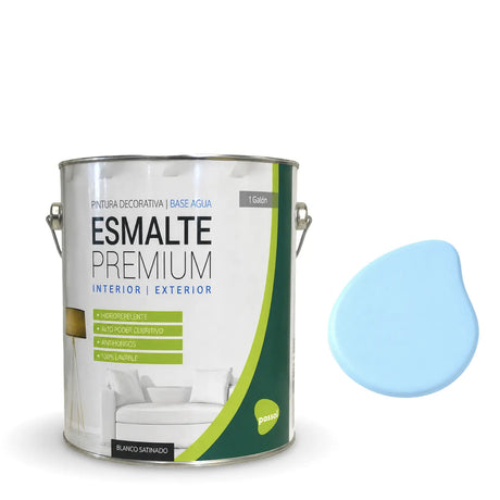 Esmalte al agua Satinado Premium Colores PASSOL