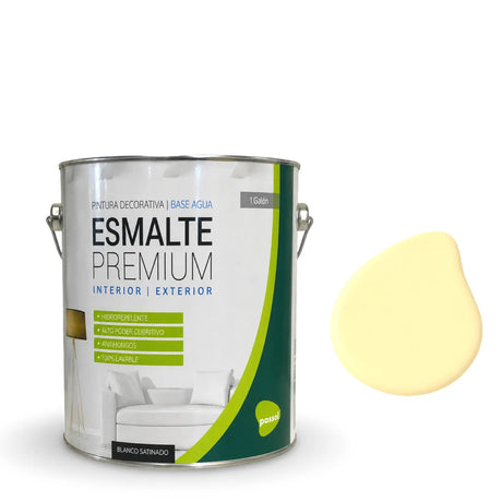 Esmalte al agua Satinado Premium Colores PASSOL