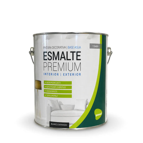 Esmalte al agua Satinado Premium Colores PASSOL