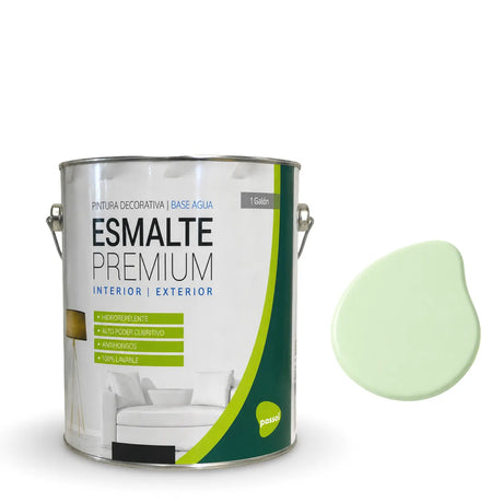 Esmalte al agua Satinado Premium Colores PASSOL