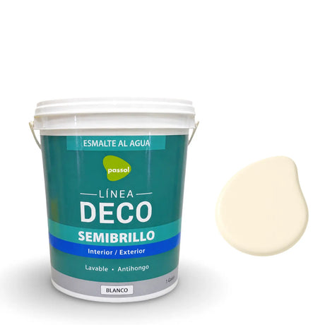Esmalte al Agua Semibrillo Passol PASSOL
