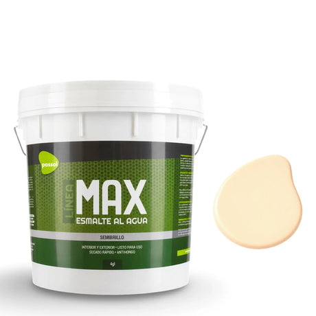 Esmalte al Agua Semibrillo Max Passol Passol
