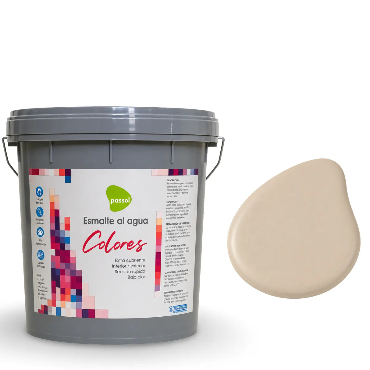 Esmalte al agua Deco Passol PASSOL