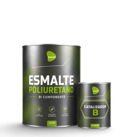 Esmalte Poliuretano Kit A+B Galón PASSOL