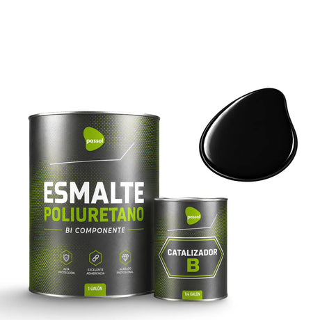 Esmalte Poliuretano Kit A+B Galón PASSOL