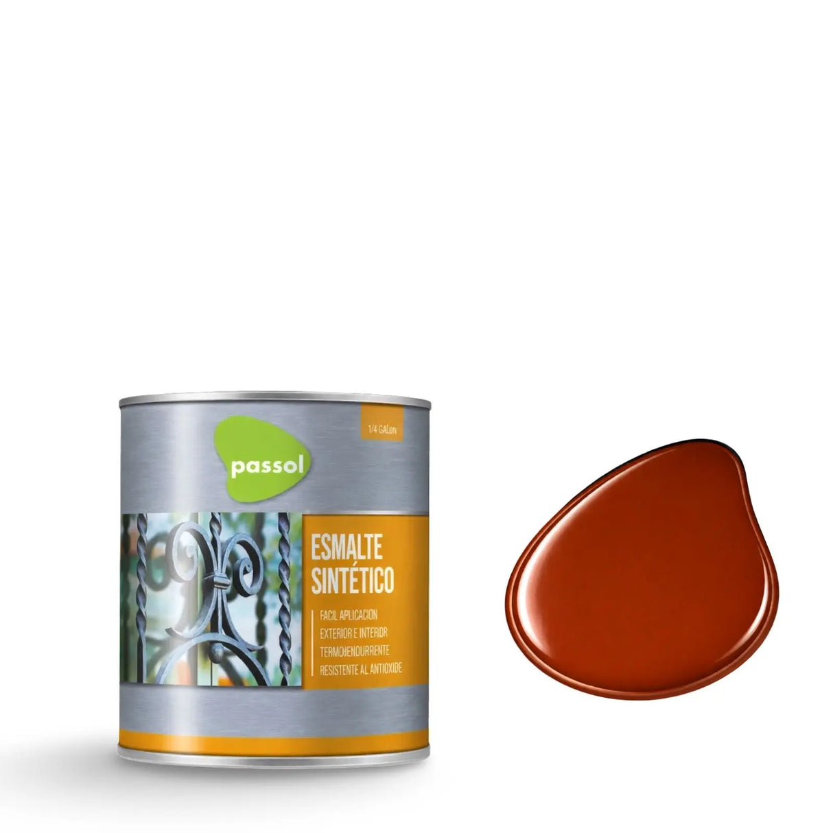 Esmalte Sintético 1/4 Galón Passol PASSOL