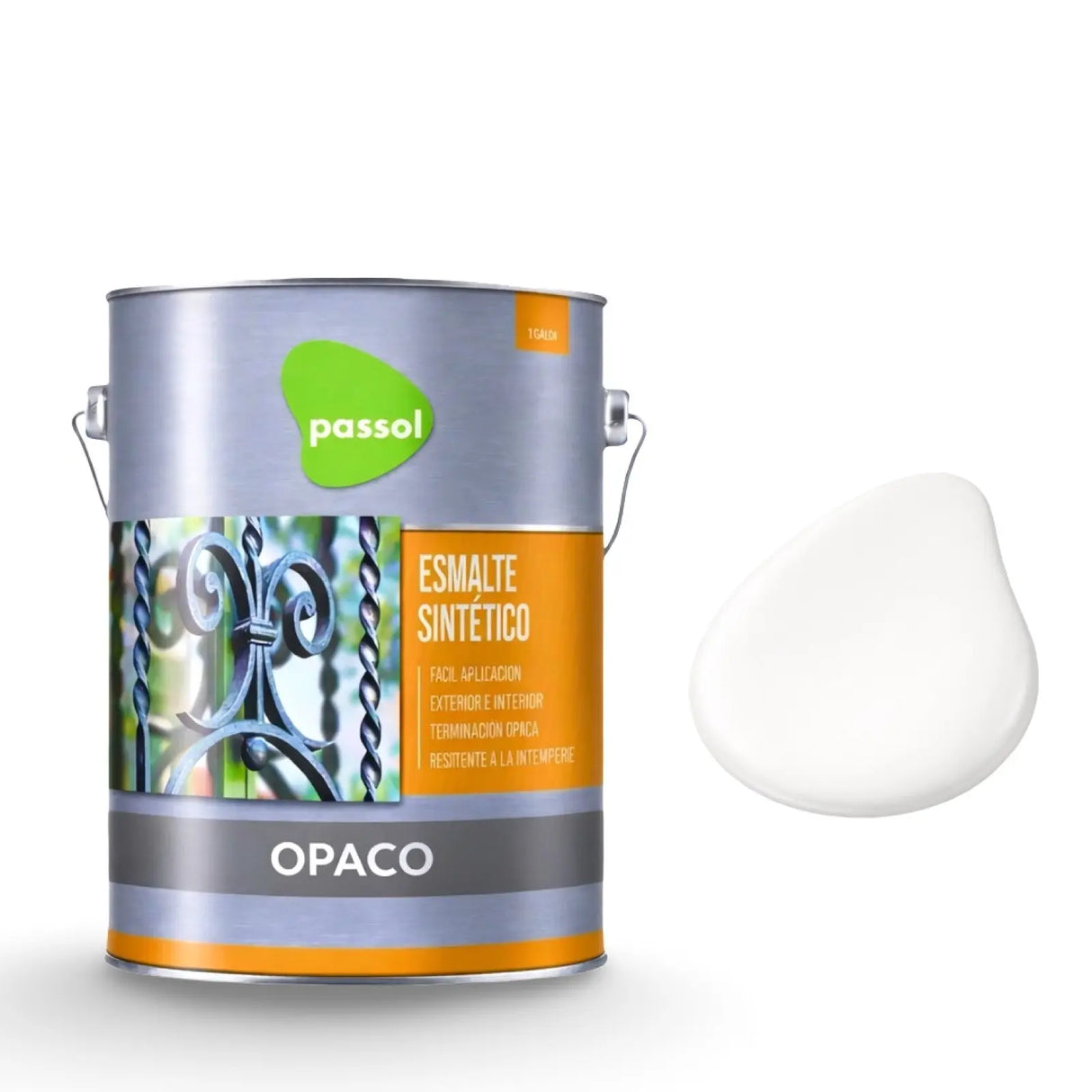Esmalte Sintetico Opaco 1 Galón Passol PASSOL