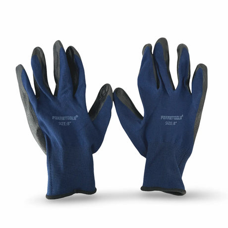 GUANTES MULTIFLEX NITRILO AZUL PASSOL