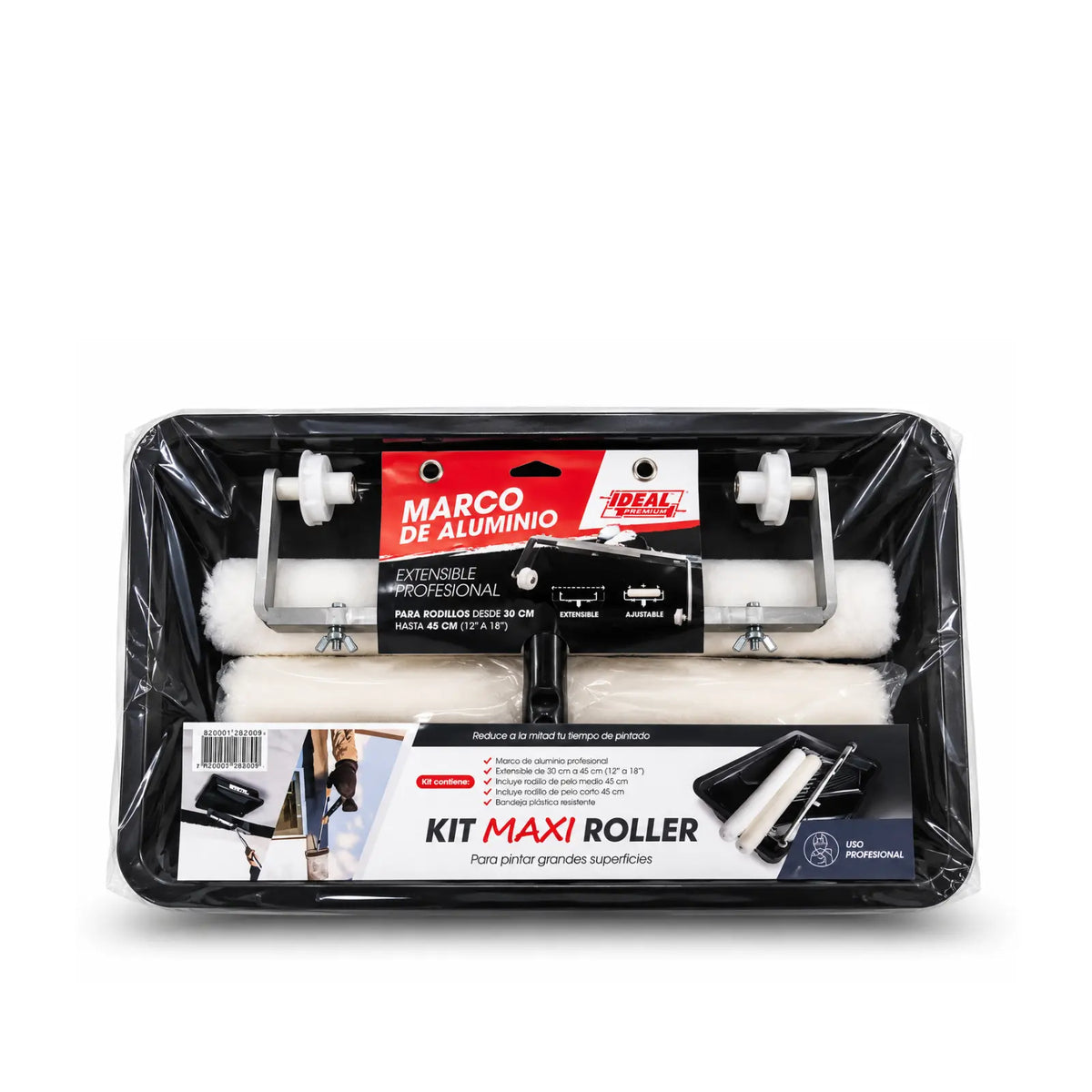 Kit Bandeja Maxi Roller 45 cm Lizcal PASSOL