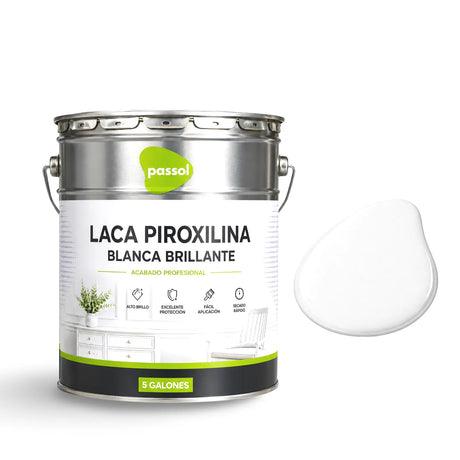 Laca Piroxilina Blanca Galón Passol Passol