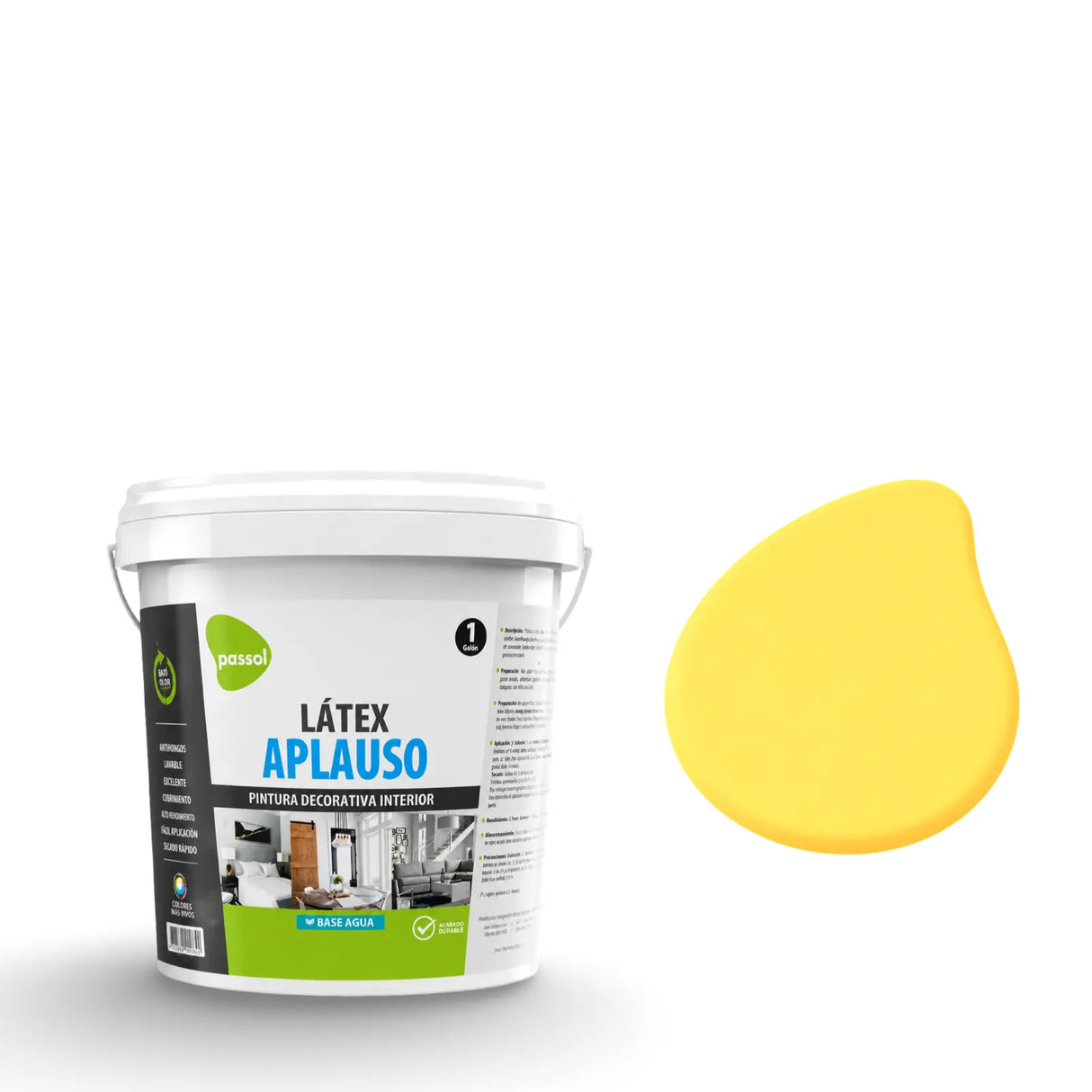 Látex Aplauso Colores Passol Passol