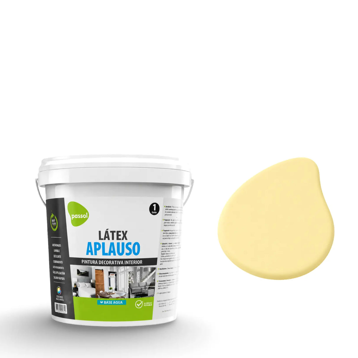 Látex Aplauso Colores Passol Passol
