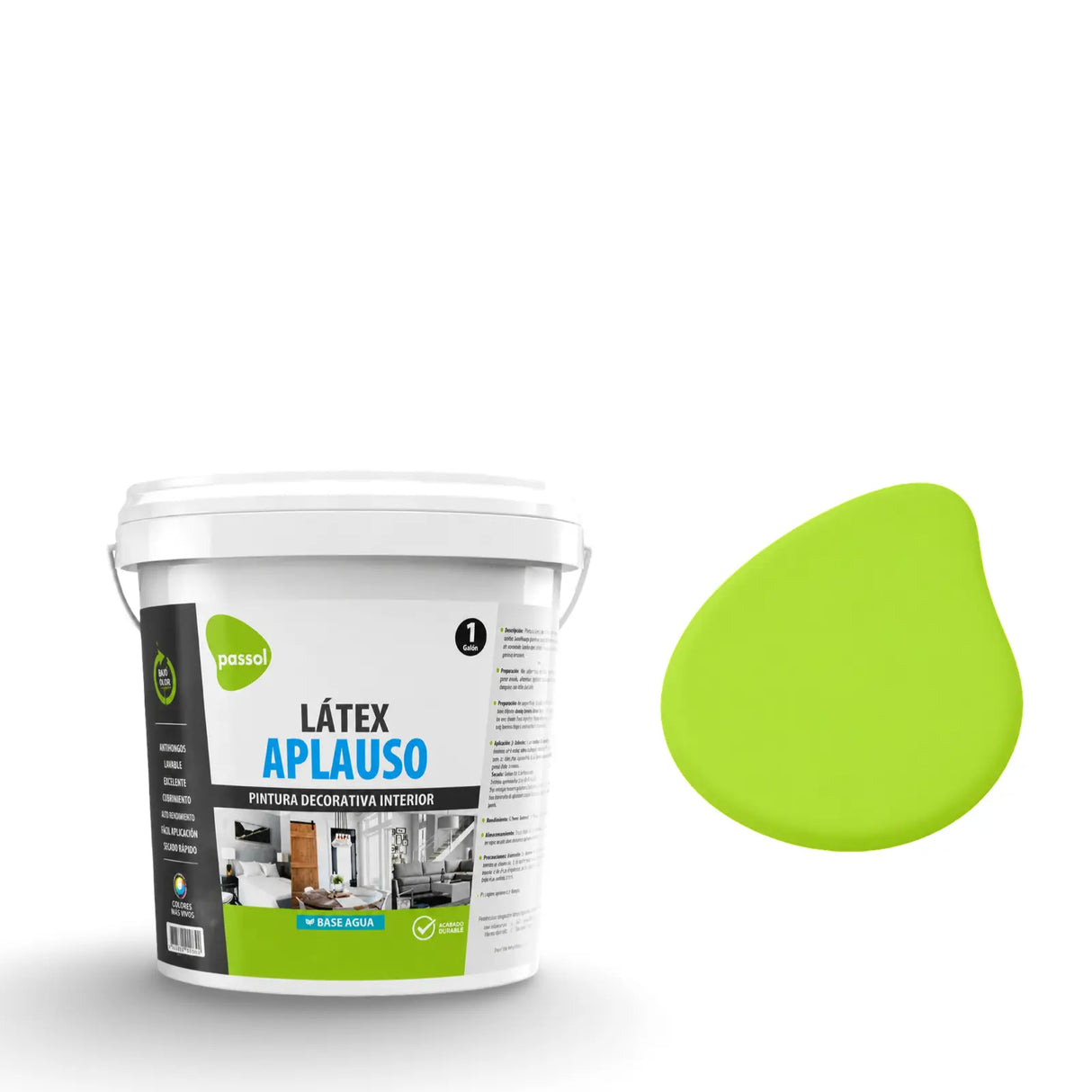 Látex Aplauso Colores Passol Passol