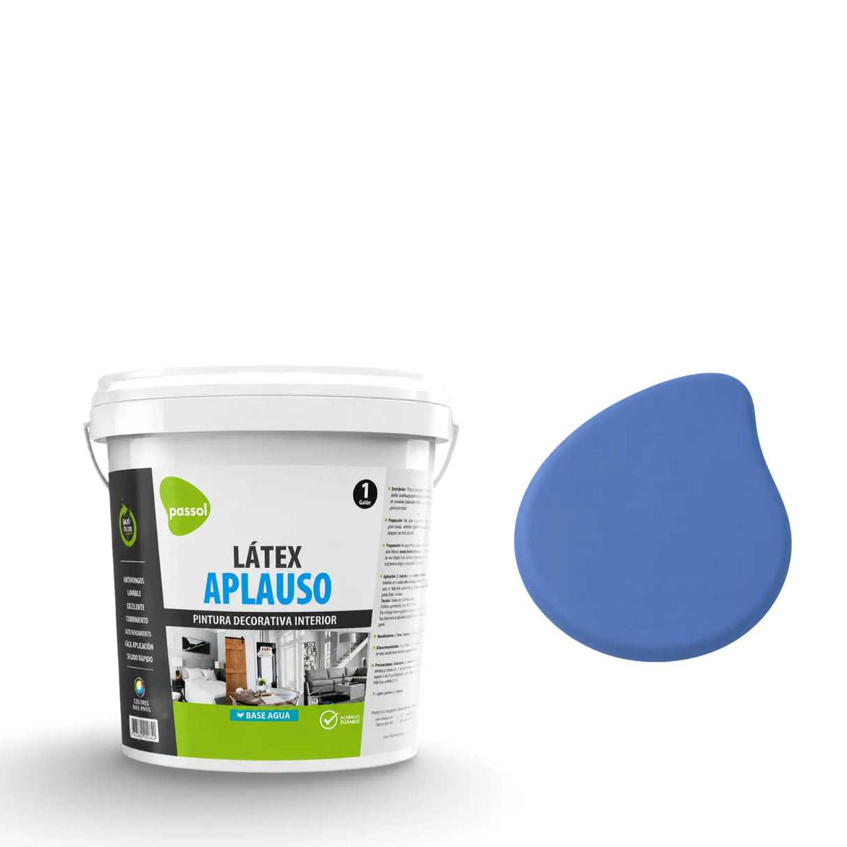 Látex Aplauso Colores Passol Passol