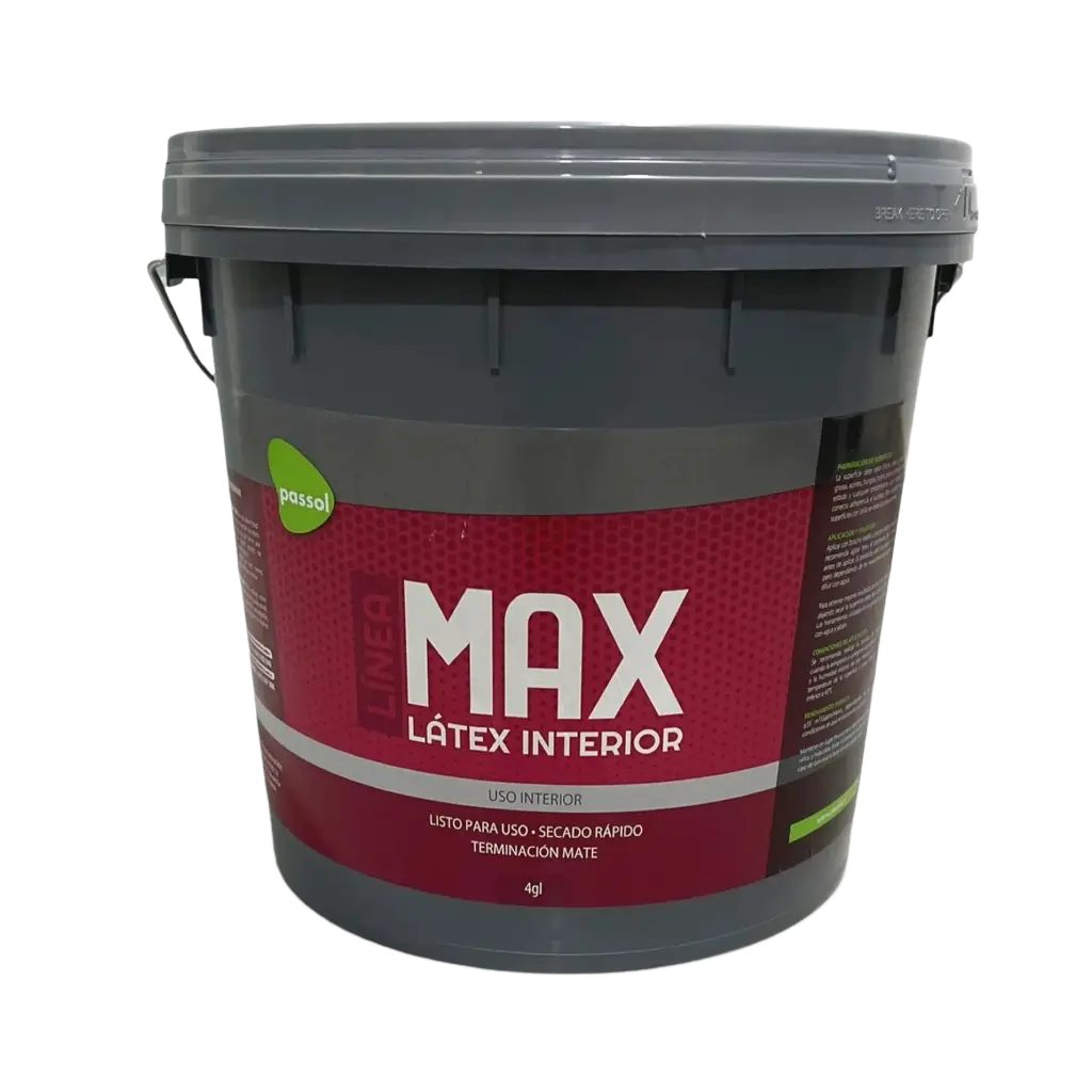 Látex al Agua Max Blanco Passol Passol
