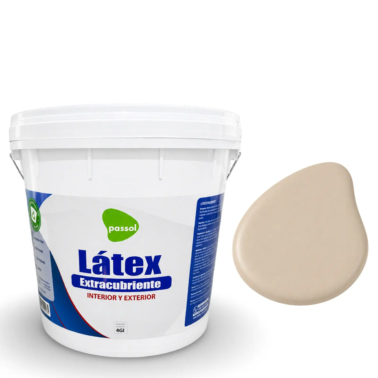 Látex Extracubriente Premium Colores Passol Passol