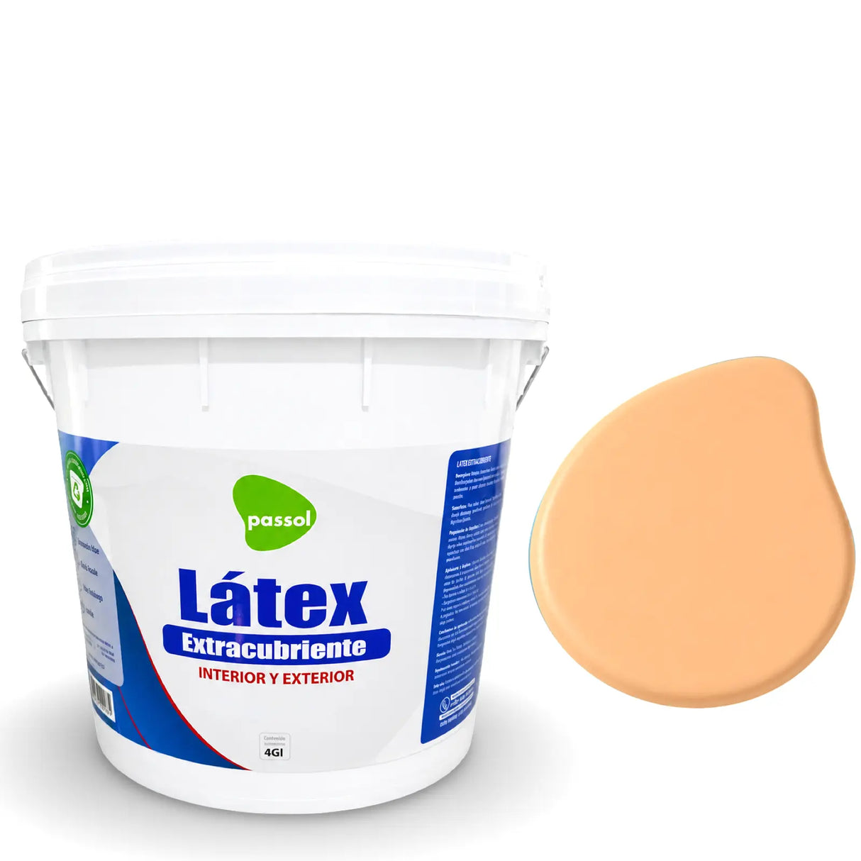 Látex Extracubriente Premium Colores Passol Passol