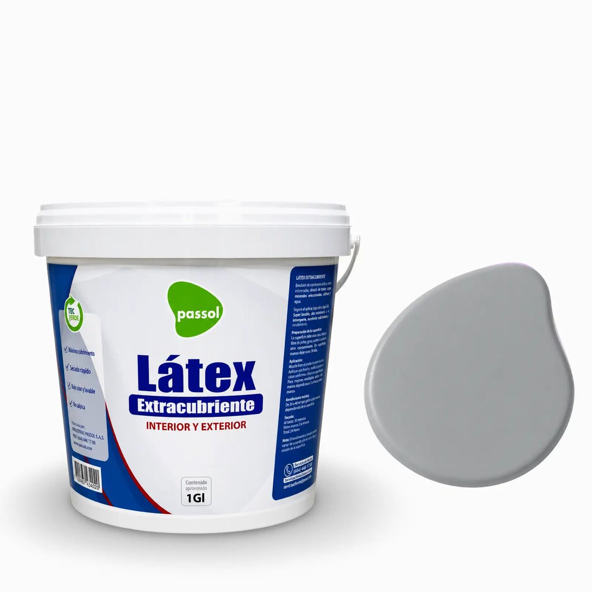 Látex Extracubriente Premium Colores Passol Passol
