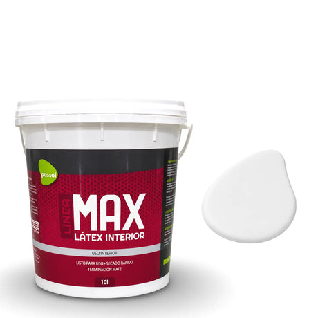 Látex al Agua Max Blanco Passol Passol